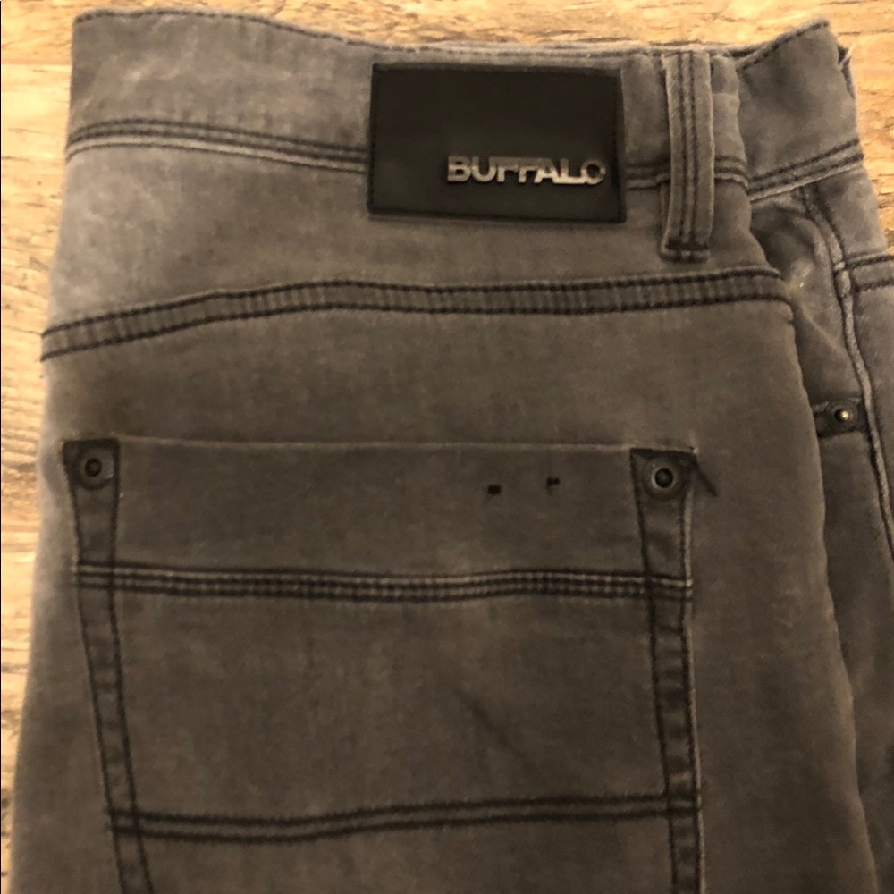 Soft gray jeans